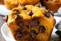Irresistible Pumpkin Chocolate Chip Muffins