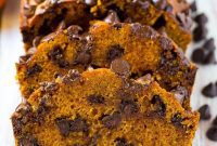 Heavenly Pumpkin Chocolate Chip Bread