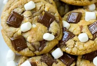 Gooey S’mores Cookies