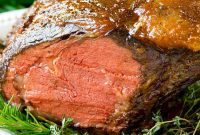 Slow-Smoked Prime Rib