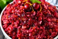 Vibrant Cranberry Relish