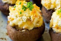 Gourmet Crab-Filled Mushrooms