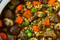 Savory Beef and Barley Winter Warmer