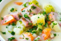 Smoky Ham and Potato Chowder