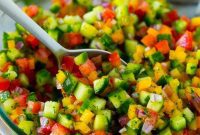 Bright and Fresh Israeli Chopped Salad
