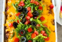 Cheesy Fiesta Taco Bake