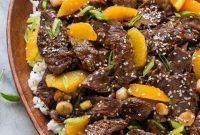 Mandarin Orange Beef