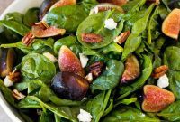 Luscious Fig & Spinach Salad