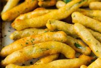 Sizzling Green Bean Crisps