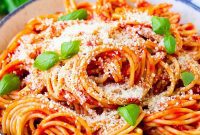 Simply Perfect Pasta Pomodoro