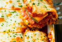 Garden Fresh Zucchini Lasagna