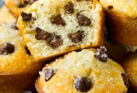 Decadent Chocolate Chip Muffins
