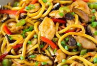 Savory Chicken Noodle Stir-Fry