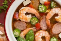 Single Skillet Surf & Turf Gumbo