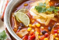 Fiesta Chicken Taco Soup