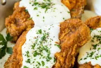 Crispy Golden Pork Chops