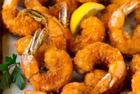 Crispy Golden Fried Shrimp