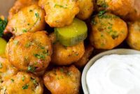 Golden Fried Pickle Perfection