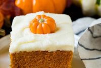 Spiced Pumpkin Bliss with Cream Cheese Frosting