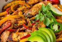 Sizzling Skillet Chicken Fajitas