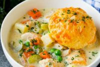 Homestyle Chicken Pot Pie Soup