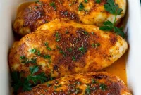 Flavorful Baked Chicken Breast