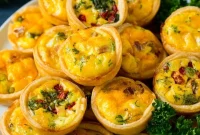 Triple Treat Mini Quiche Bites