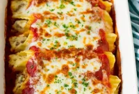 Perfect Homemade Manicotti