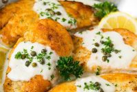 Golden Pan Fried Chicken Cutlets