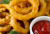 Crispy Golden Onion Rings Perfection