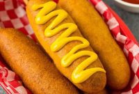 Crispy Golden Corn Dogs