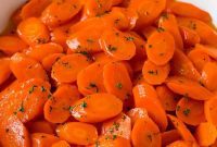 Golden Honeyed Carrots