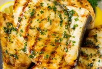 Mediterranean Grilled Swordfish