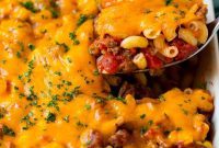 Cheeseburger Bake