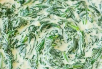 Velvety Creamed Spinach