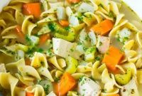 Comforting Homemade Turkey Soup