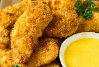 Crispy Oven-Baked Chicken Strips