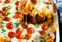 Supreme Pizza Bake