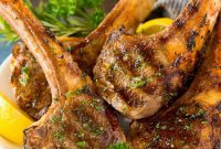 Flame-Kissed Lamb Chops