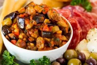 Sweet and Tangy Sicilian Eggplant Relish