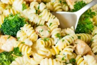 Hearty Chicken and Broccoli Alfredo