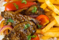 Authentic Peruvian Lomo Saltado Beef Stir-Fry