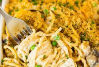 Creamy Turkey Tetrazzini Bake
