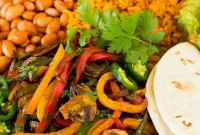 Vibrant Vegetarian Fajitas