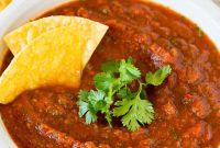 Homemade Smoky Chipotle Salsa