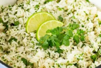 Zesty Cilantro Lime Rice