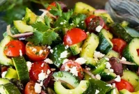 Fresh Mediterranean Salad