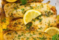 Savory Garlic Butter Tilapia Bake
