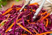 Zesty Red Cabbage Slaw