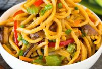Vibrant Vegetable Lo Mein